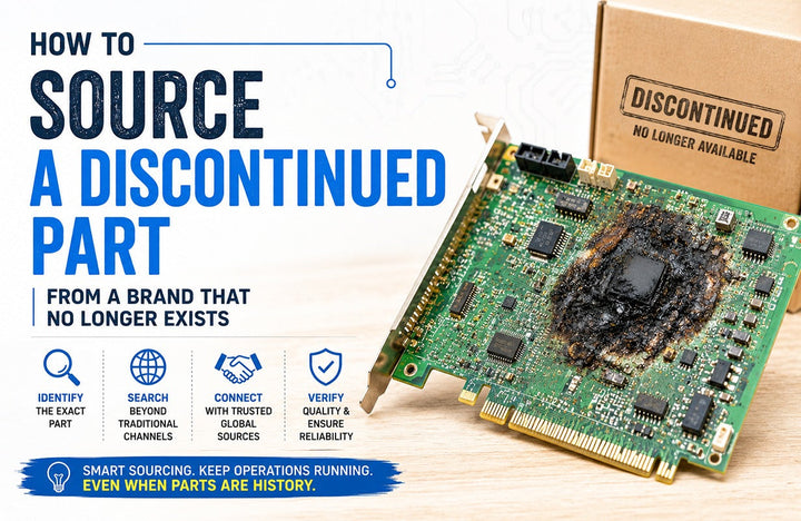 How to Source a Discontinued Part from a Brand That No Longer Exists