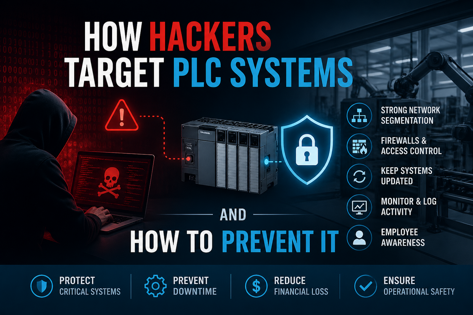 How Hackers Target PLC Systems and How to Prevent It