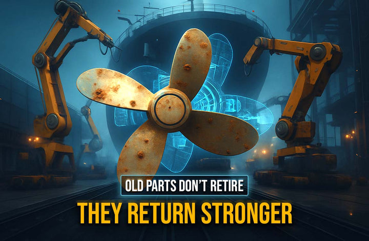 Old parts don’t retire — they return stronger.