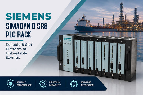 Siemens Simadyn D SR8 PLC Rack: Reliable 8-Slot Platform at Unbeatable Savings