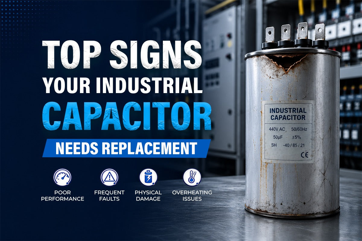Top Signs Your Industrial Capacitor Needs Replacement