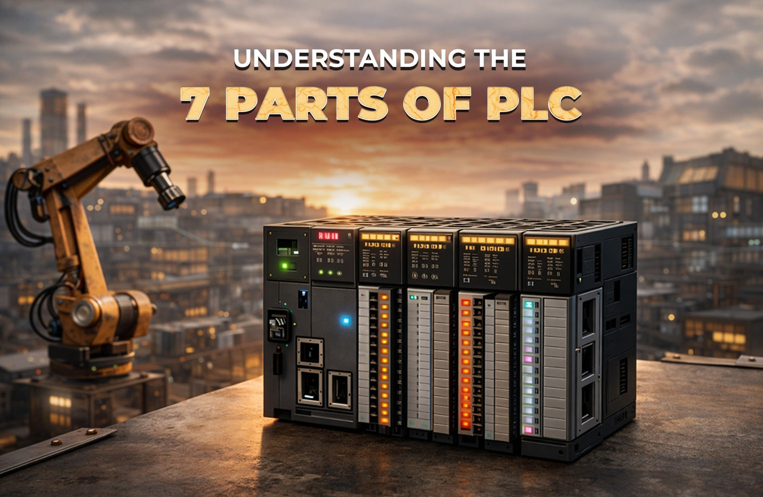 7 parts of plc