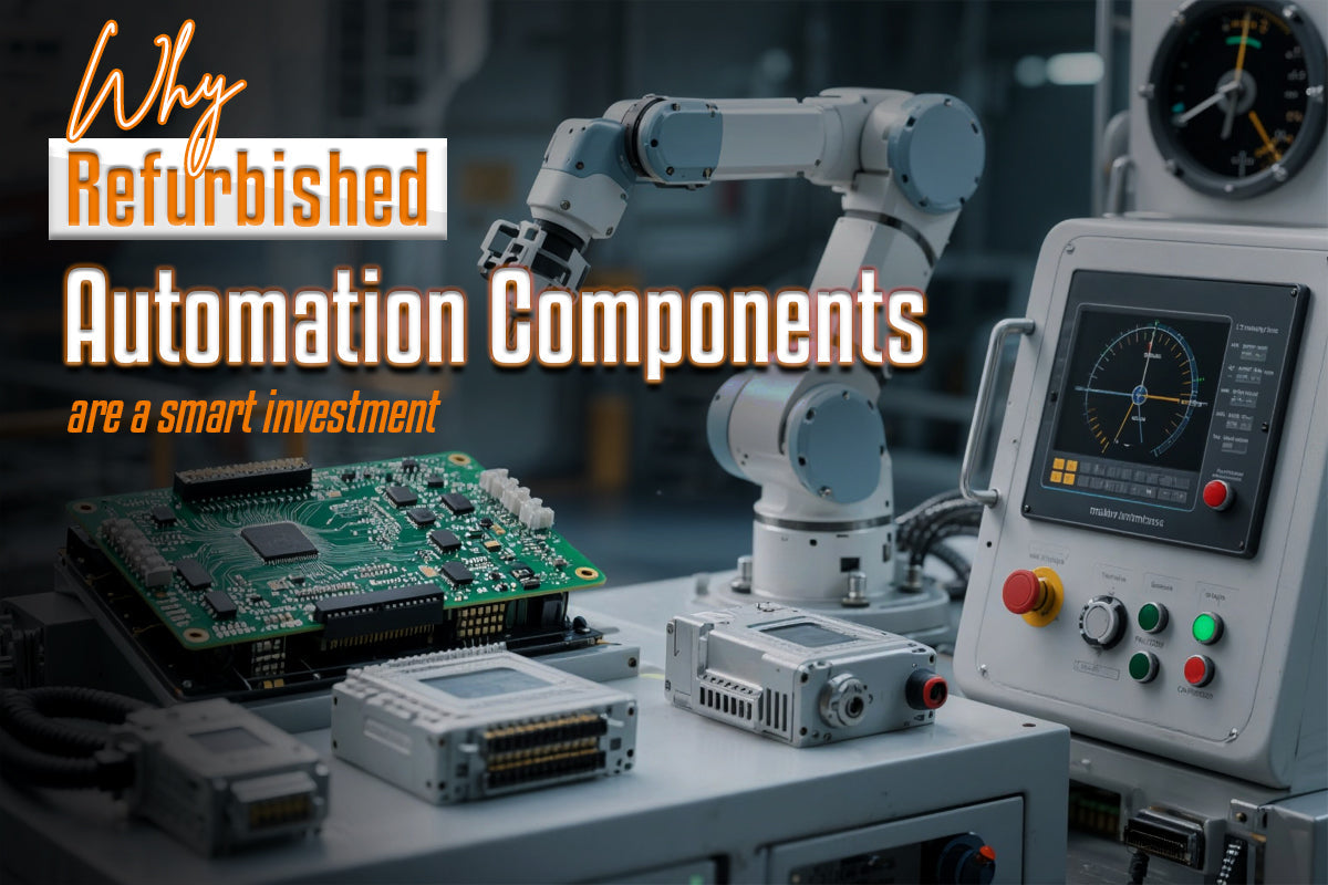 Why Refurbished Automation Components Are a Smart Investment?
