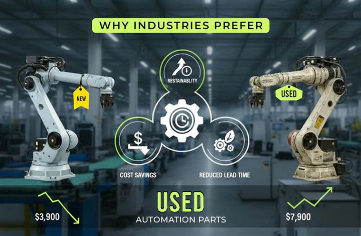 Why Industries Prefer Used Automation Parts?