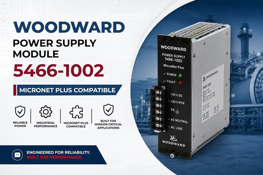 Woodward Power Supply Module 5466-1002 — MicroNet Plus Compatible