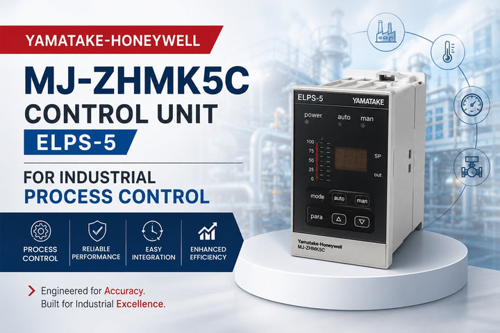 Yamatake-Honeywell MJ-ZHMK5C Control Unit ELPS-5 for Industrial Process Control
