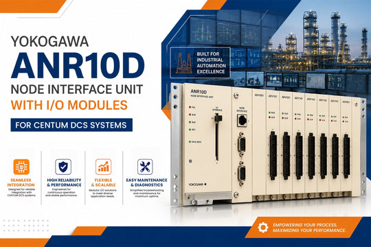 Yokogawa ANR10D Node Interface Unit with I/O Modules for CENTUM DCS Systems