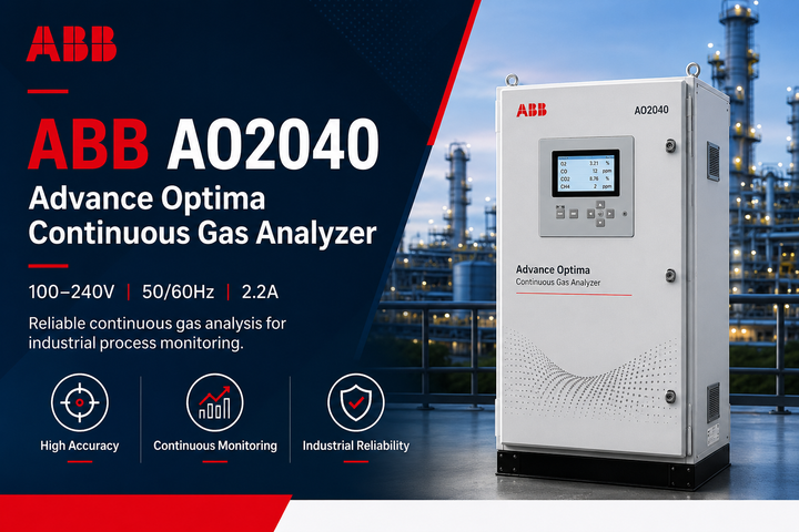ABB AO2040 Gas Analyzer: A Practical Solution for Continuous Process Monitoring