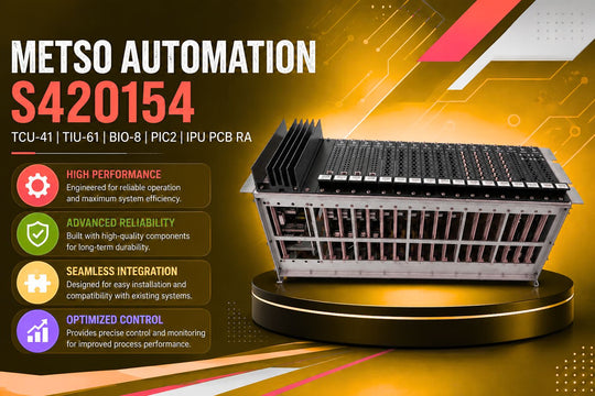 Metso Automation S420154 TCU-41 TIU-61 PCB – Technical Overview & Industrial Applications