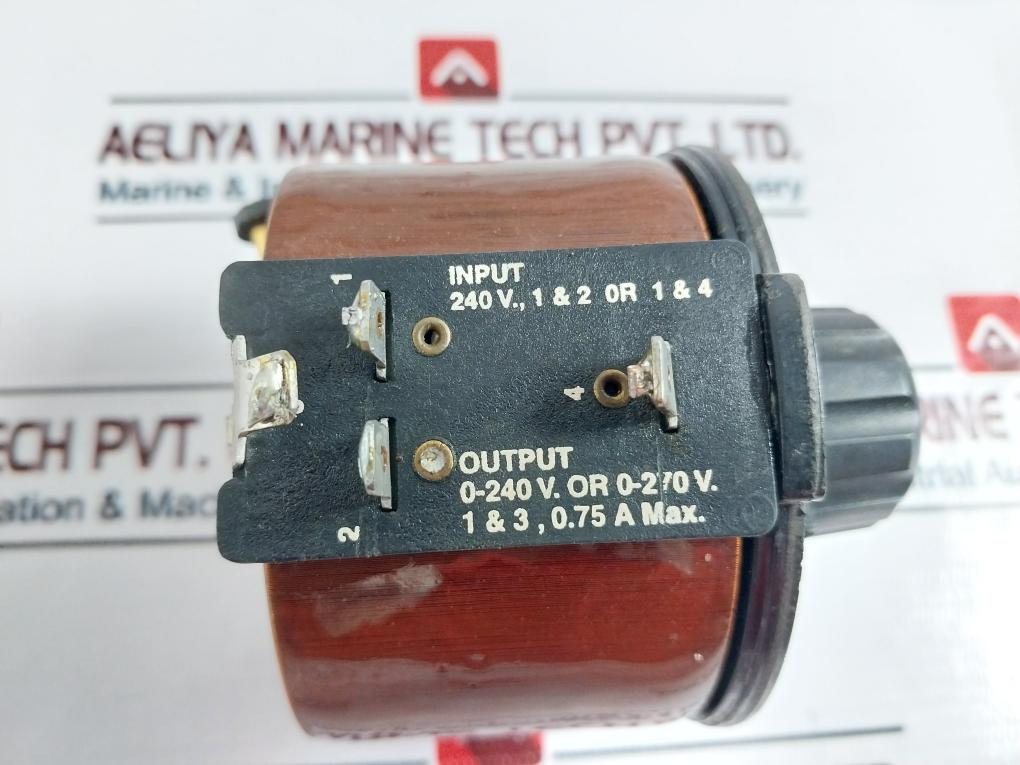 0-100% Max Output Voltage Input: 240v.,