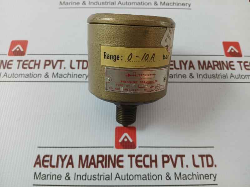 Autronica 0-10A Bar Pressure Transducer Gt-9/10