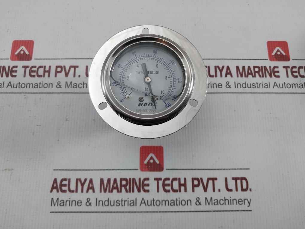 0-10 Bar Pressure Gauge Acutek 0-150 Psi
