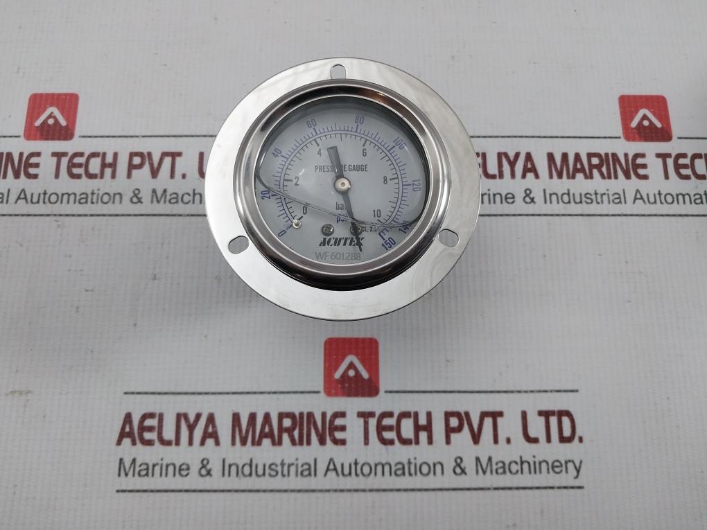 0-10 Bar Pressure Gauge Acutek 0-150 Psi