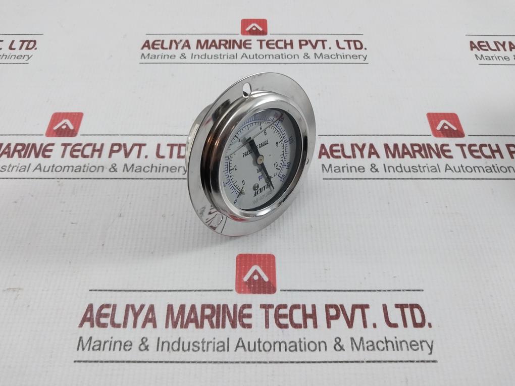 0-10 Bar Pressure Gauge Acutek 0-150 Psi