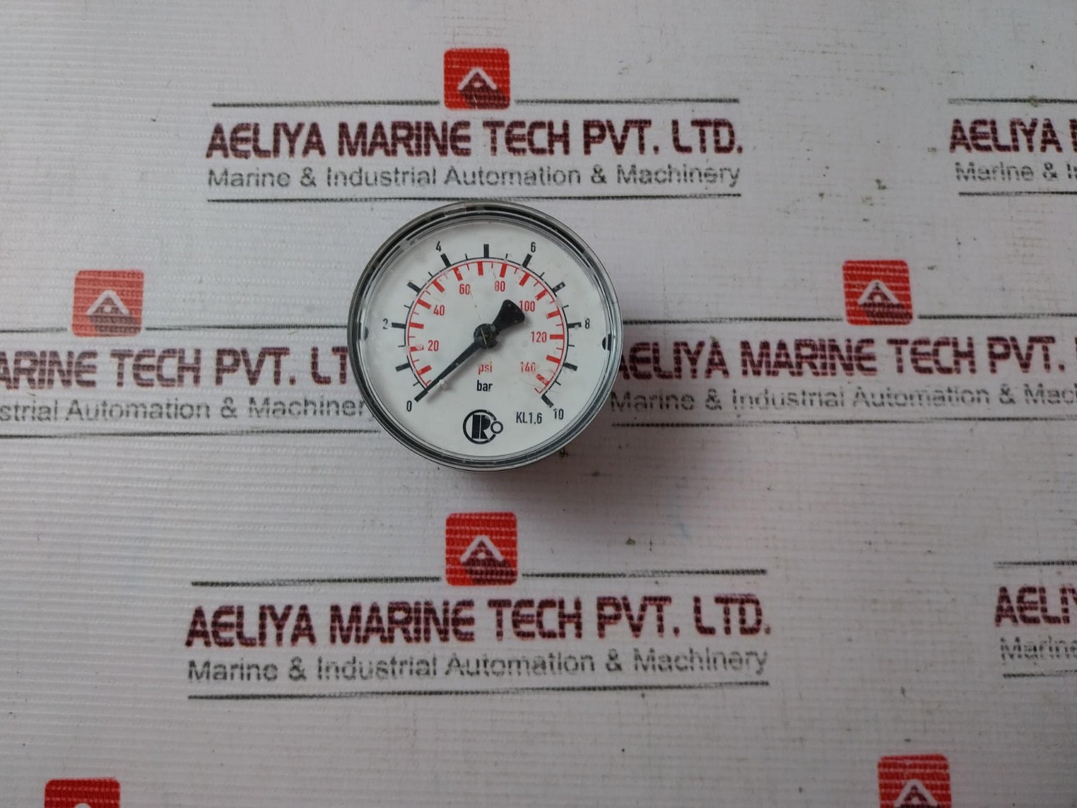 0-140 Psi 0-10 Bar Pressure Gauge