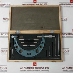 0-150 X 0.01Mm Micrometer With Adjustable Anvils Set 0 To 45