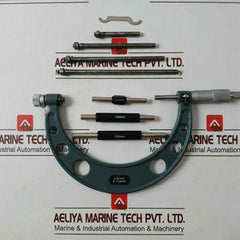 0-150 X 0.01Mm Micrometer With Adjustable Anvils Set 0 To 45