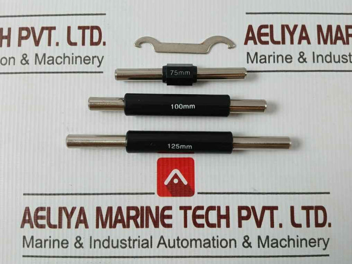 0-150 X 0.01Mm Micrometer With Adjustable Anvils Set 0 To 45