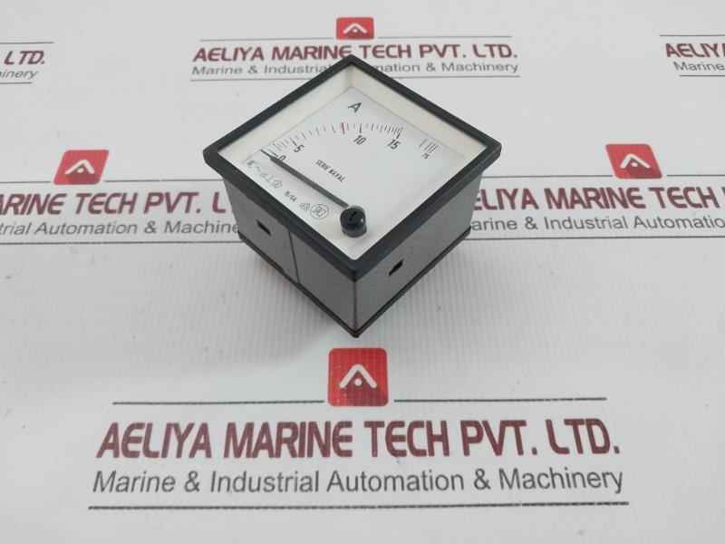 0-15/75 A Analog Panel Ammeter Saci
