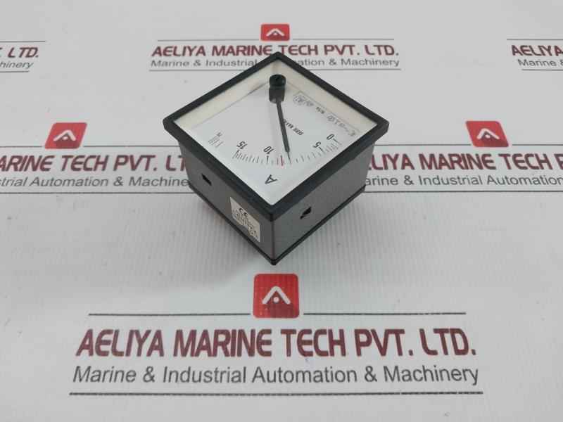 0-15/75 A Analog Panel Ammeter Saci