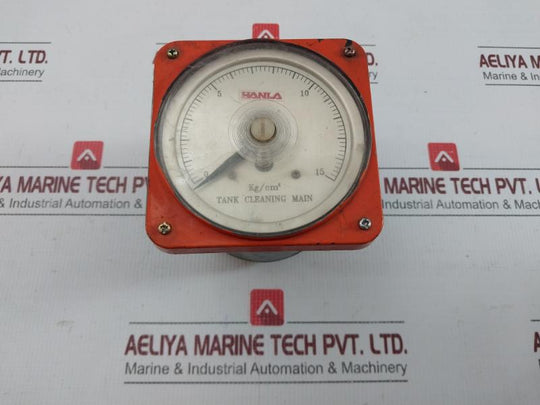 0-15 Kg/Cm2 Analog Pressure Indicator/Meter Hanla