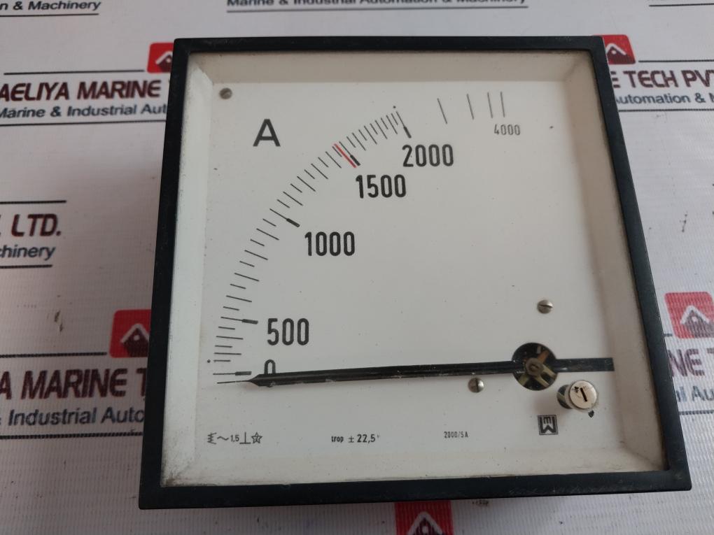 0-2000/4000A Ammeter 2000/5A