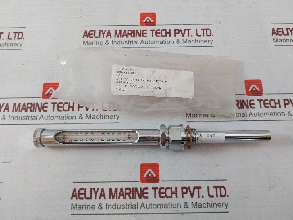0-20C Thermometer 0Yp-000-006 Boiler F.O Heater