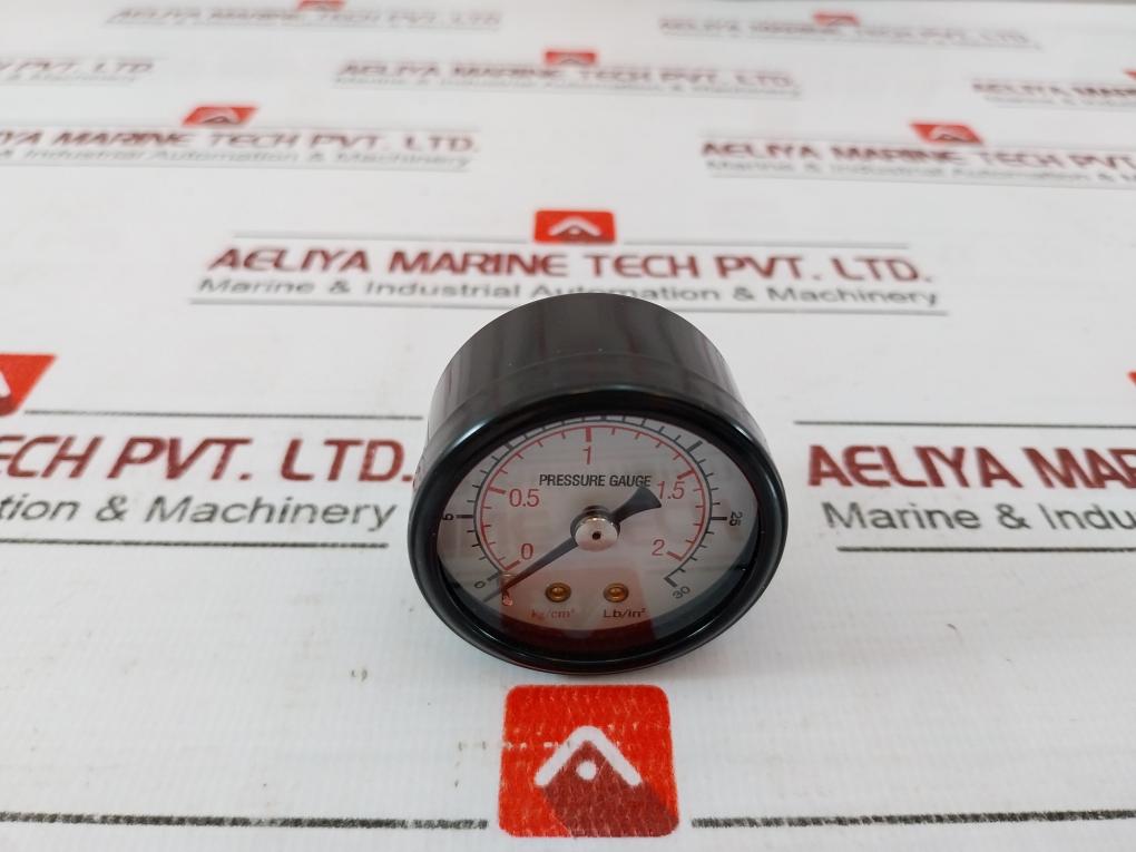 0-2 Kg/cm2 Pressure Gauge 40-p-ad 048 0-30 Lb/in2