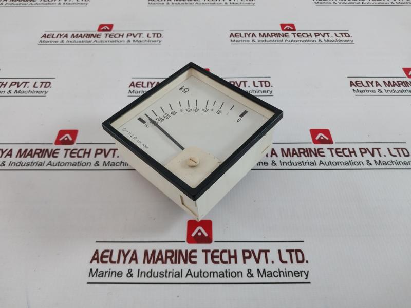 0-380∞KΩ Bv 1550 Analog Panel Meter