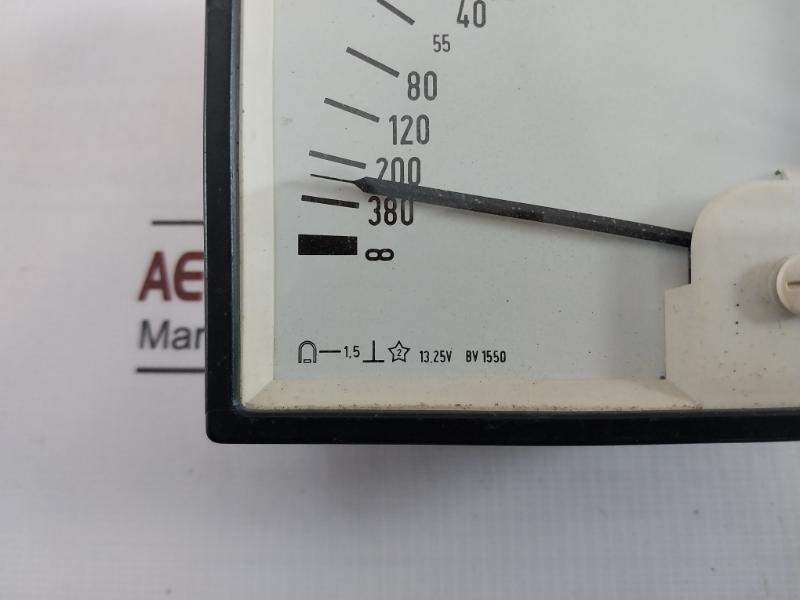 0-380∞KΩ Bv 1550 Analog Panel Meter