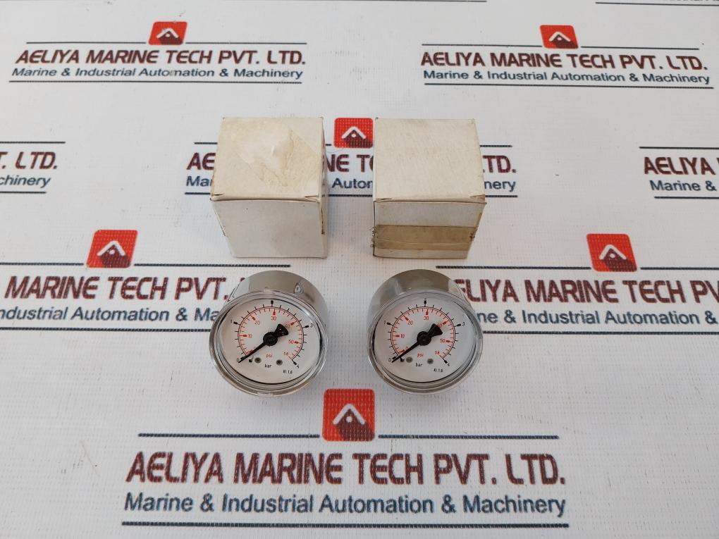 0-4 Bar Kl. 1.6 Pressure Gauge