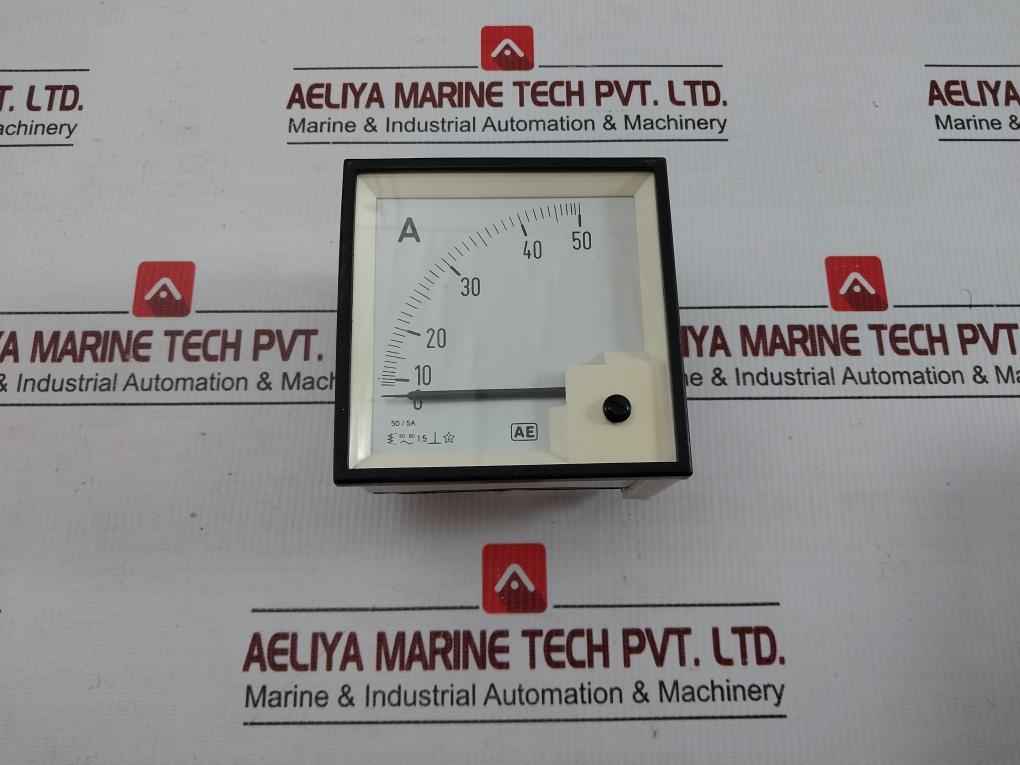 0-50 A Automatic Electric Analog Ammeter