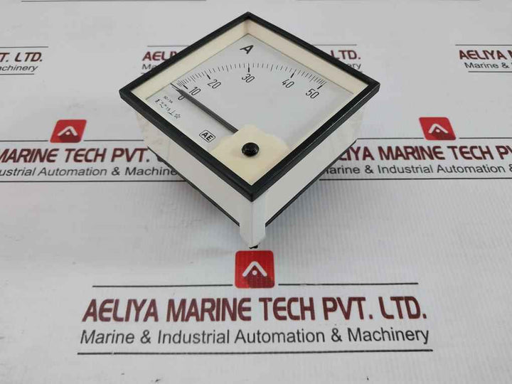 0-50 A Automatic Electric Analog Ammeter