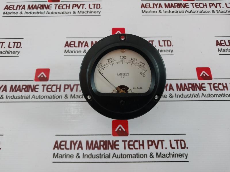 0-600 Amperes Ac Ammeter Fs=5aac 29/b280a 21