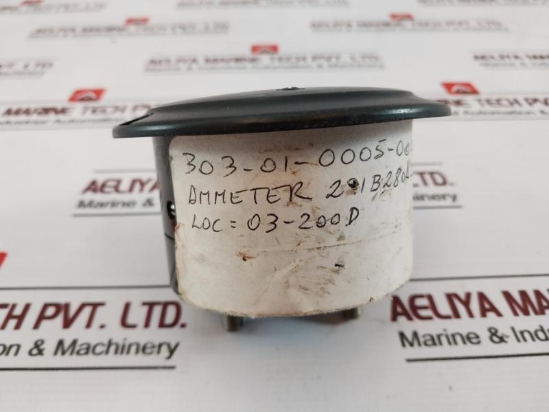 0-600 Amperes Ac Ammeter Fs=5aac 29/b280a 21