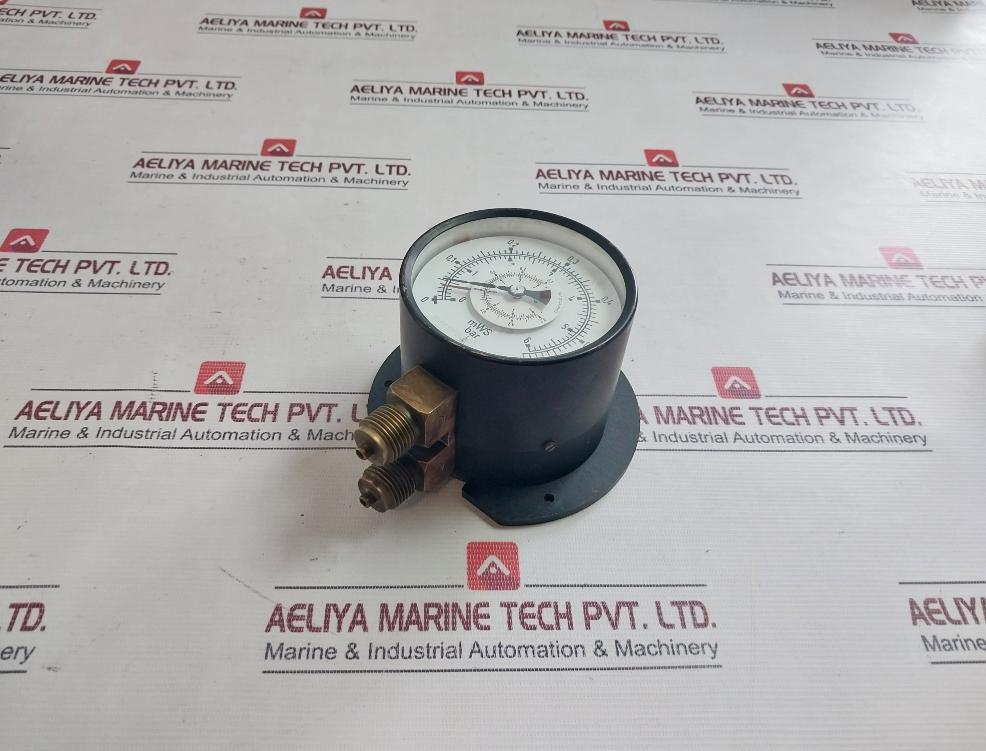 0-6 Mws Pressure Gauge 0-0.6 Bar