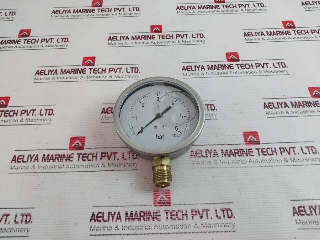 0-6 Bar Cl.1,6 Pressure Gauge