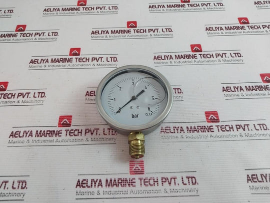 0-6 Bar Cl.1,6 Pressure Gauge