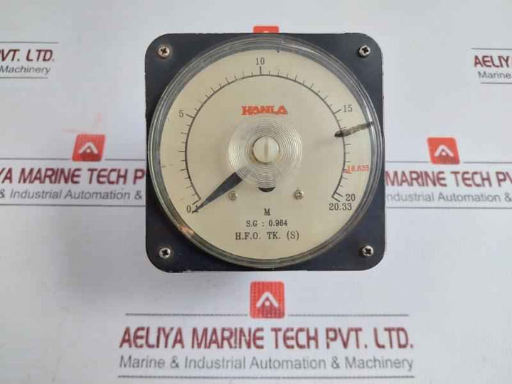 0.1-20.33M Dc Ammeter Tank Level Indicator Hanla