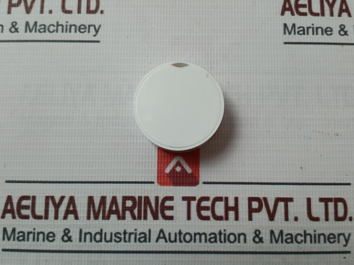 00003 Round Shape White Case Mini Beacon Unit