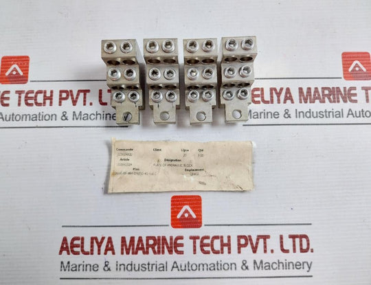 000061328 New Condition Plate For Hydraulic Block