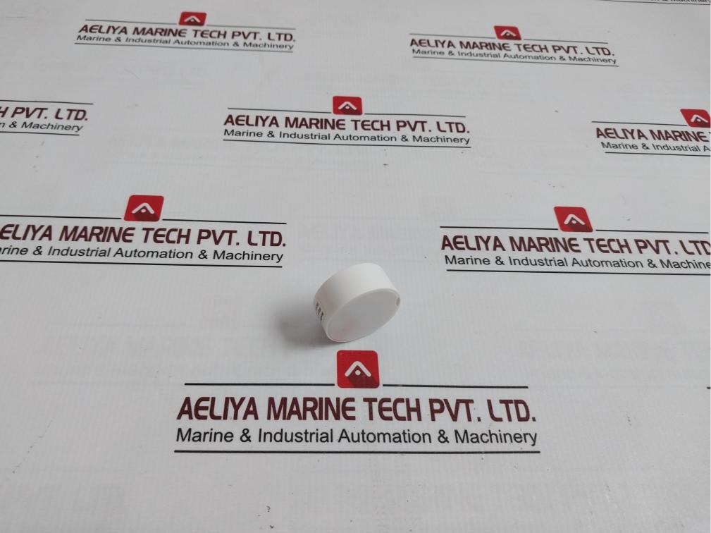 00010 Round Shape White Case Mini Beacon Unit