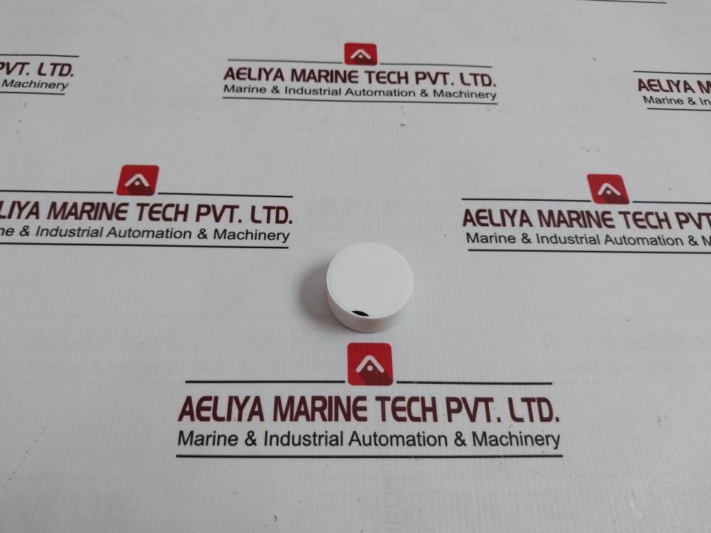 00014 Round Shape White Case Mini Beacon Unit