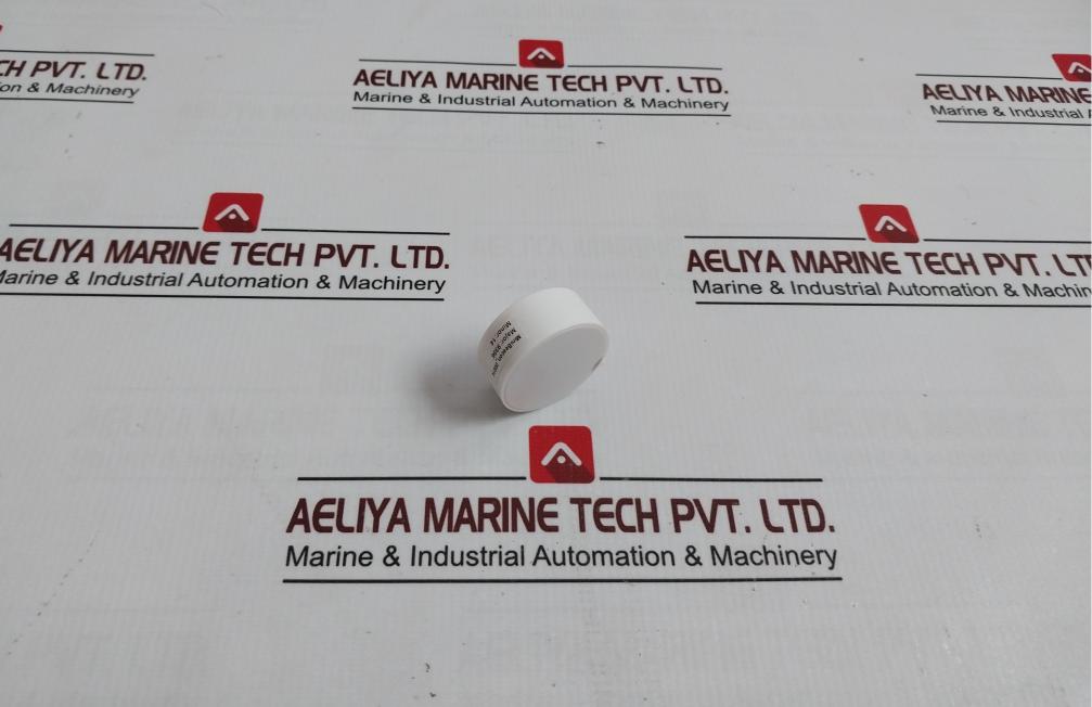 00014 Round Shape White Case Mini Beacon Unit