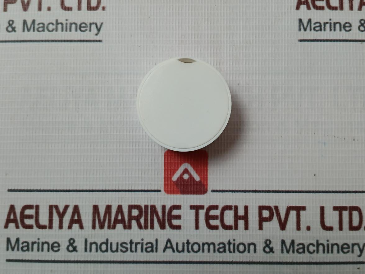 00102 Round Shape White Case Mini Beacon Unit