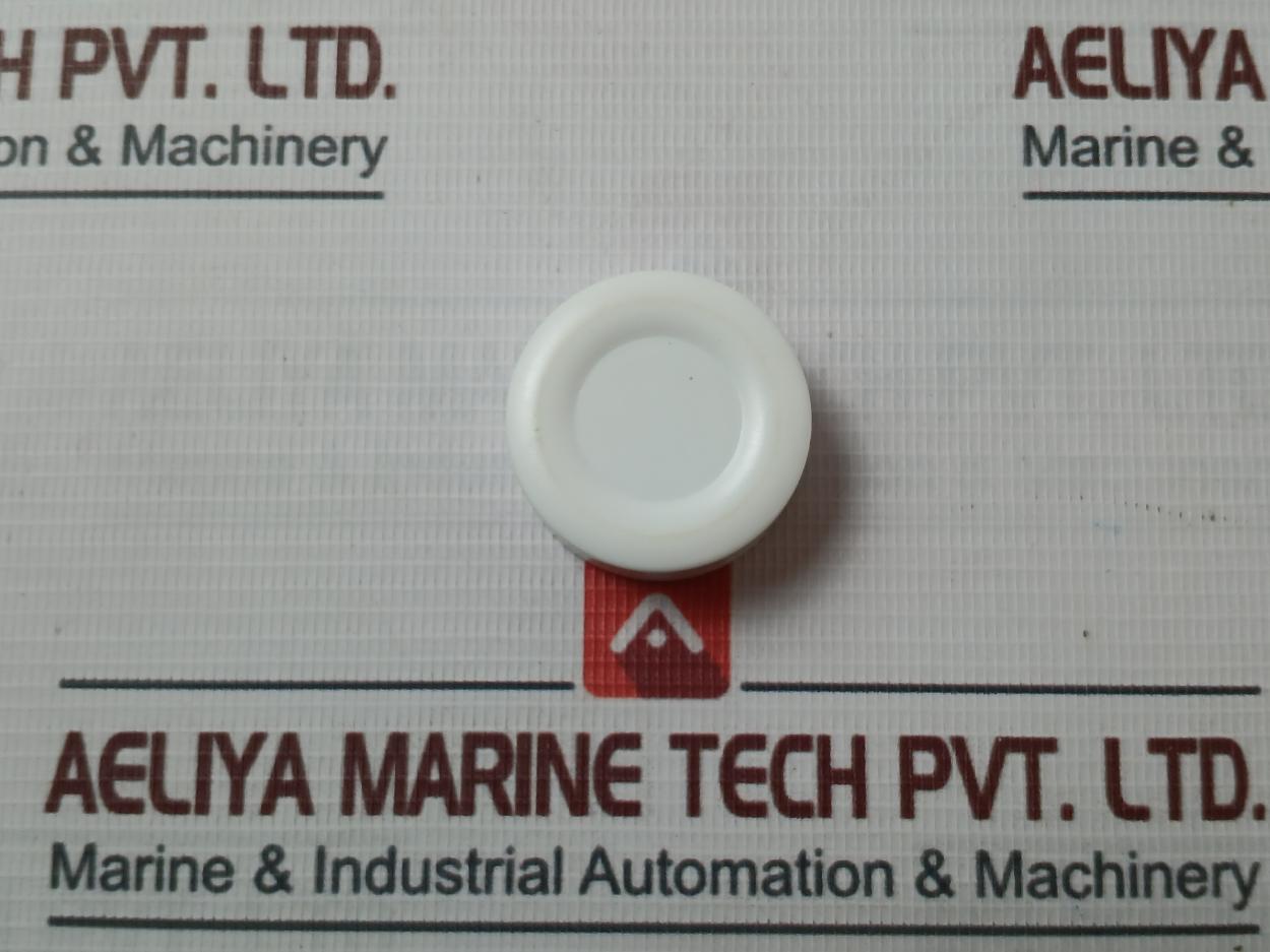 00102 Round Shape White Case Mini Beacon Unit