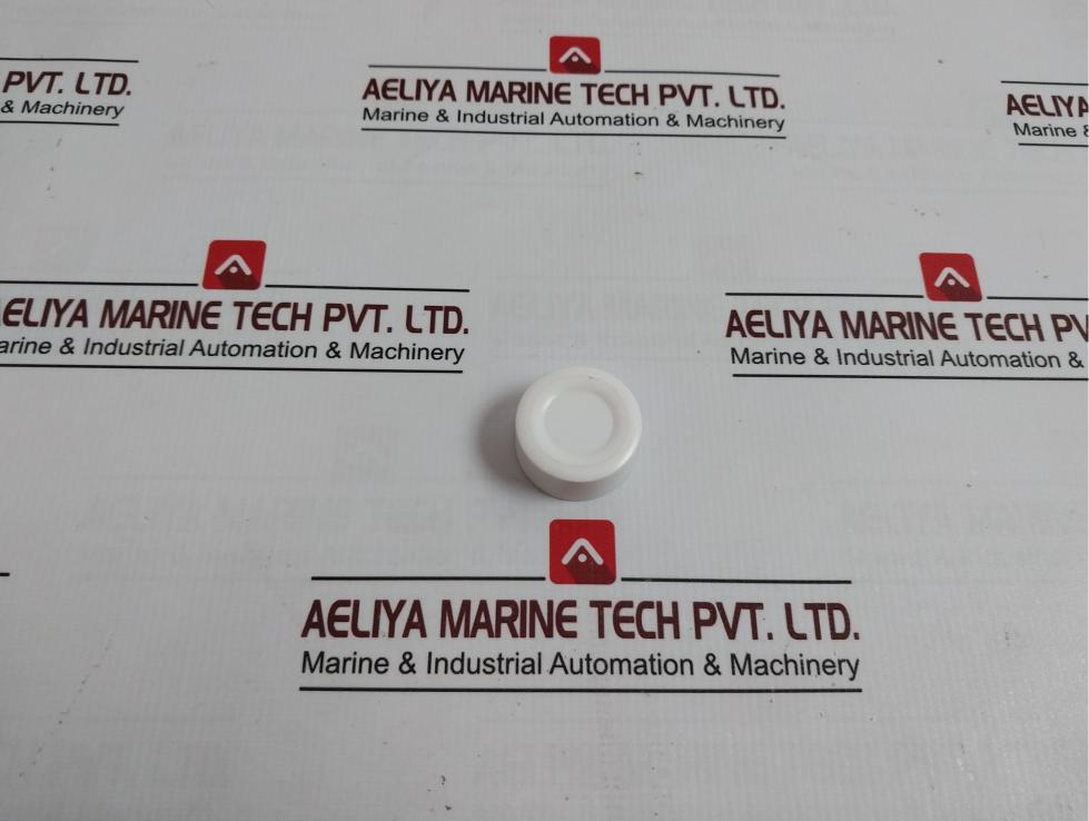 00108 Round Shape White Case Mini Beacon Unit