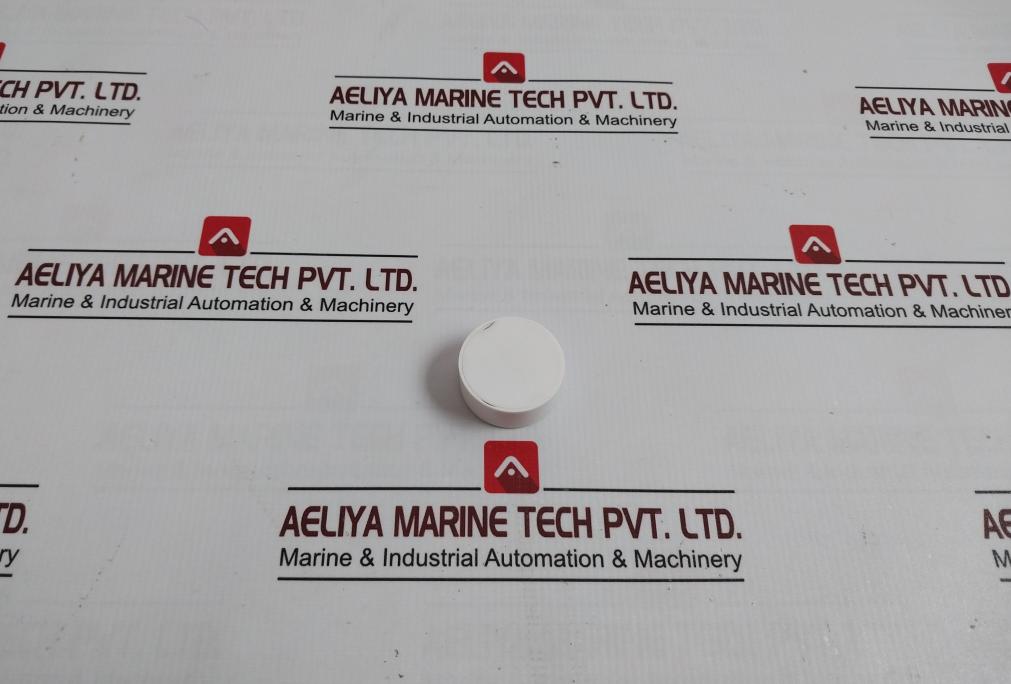 00108 Round Shape White Case Mini Beacon Unit