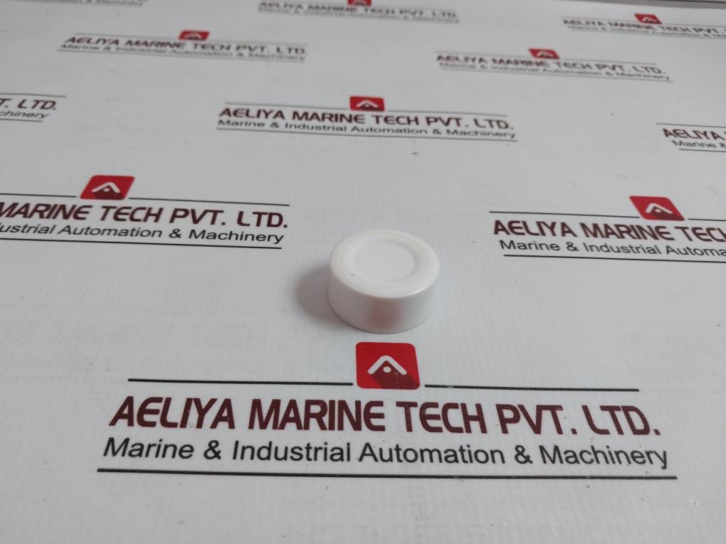 00108 Round Shape White Case Mini Beacon Unit