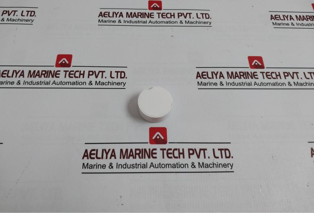 00155 Round Shape White Case Mini Beacon Unit